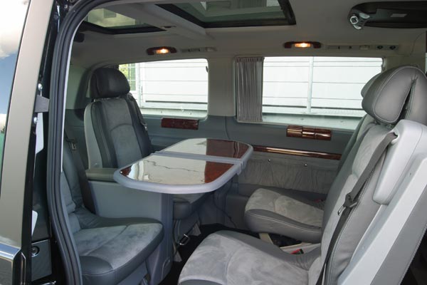 Mercedes Viano Interior Picture of Mercedes Viano Interior